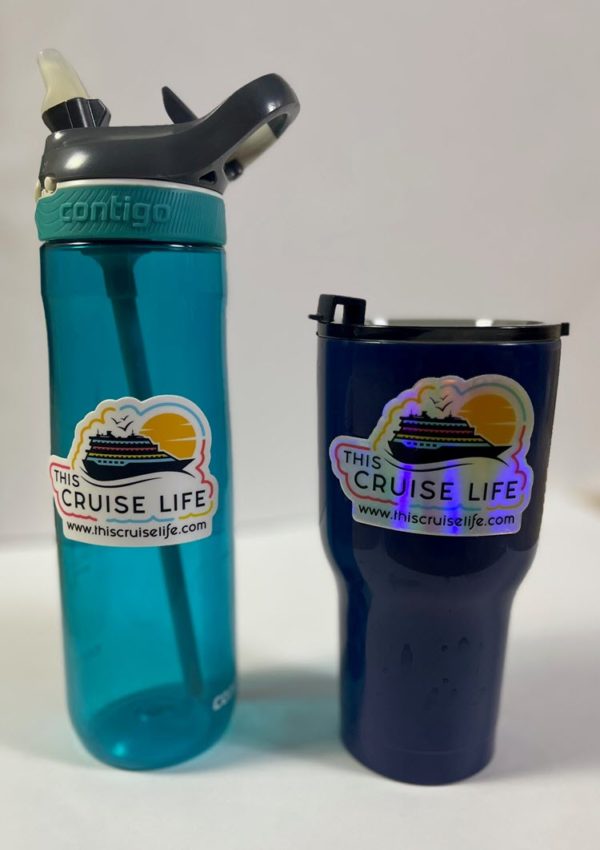 This Cruise Life Holographic Die-Cut Sticker - Image 4