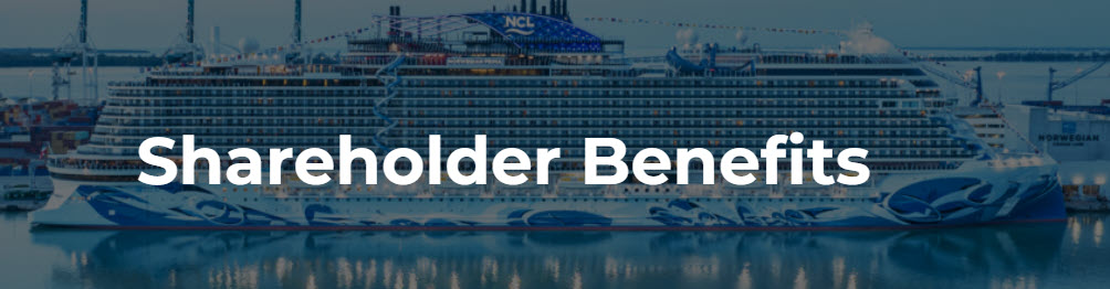 Norwegian Cruise Line Shareholder Benefit