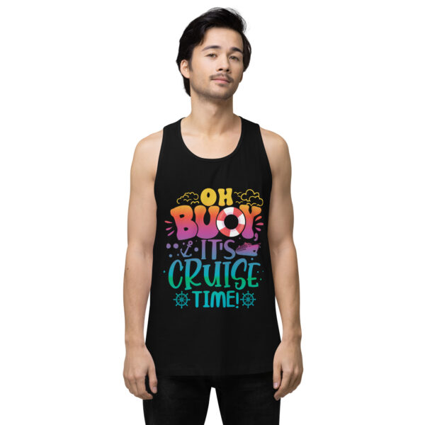 Men’s premium tank top - Oh Buoy!