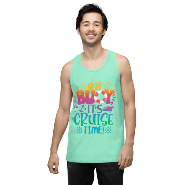 Men’s premium tank top - Oh Buoy! - Image 12