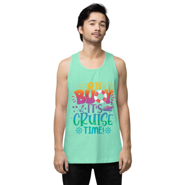 Men’s premium tank top - Oh Buoy! - Image 11