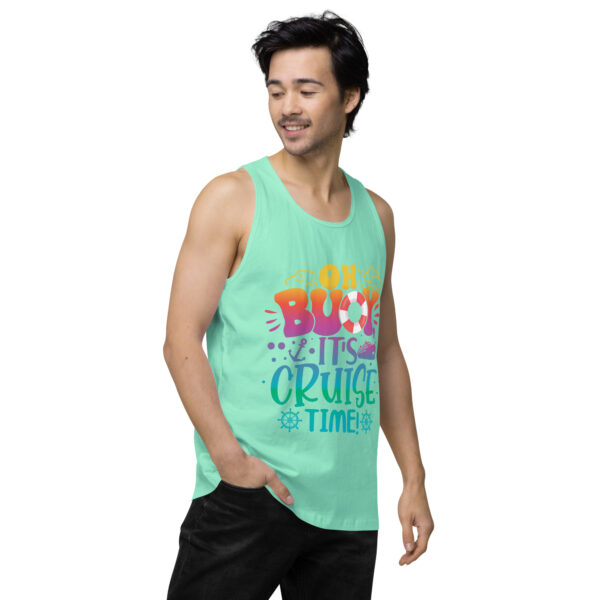 Men’s premium tank top - Oh Buoy! - Image 13