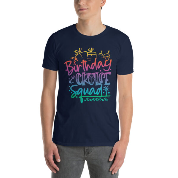 Birthday Cruise Squad Short-Sleeve Unisex T-Shirt - Image 5