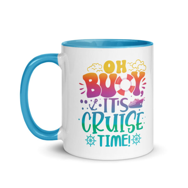 Oh Buoy! Mug with Color Inside - Image 9