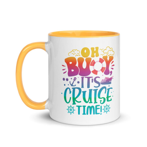 Oh Buoy! Mug with Color Inside - Image 12