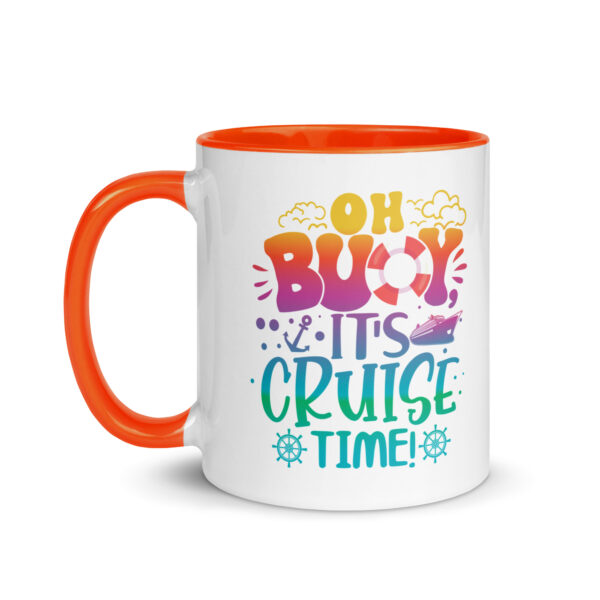 Oh Buoy! Mug with Color Inside - Image 6
