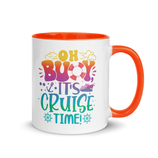 Oh Buoy! Mug with Color Inside - Image 4