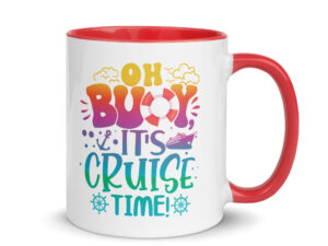 Oh Buoy! Mug with Color Inside