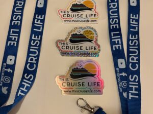 This Cruise Life Lanyard Set and 3-Pack Sticker Bundle