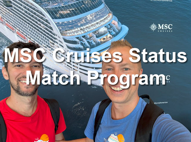 MSC Cruises Status Match Program