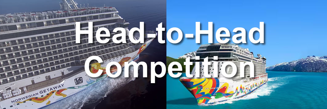 Norwegian Getaway versus Norwegian Encore