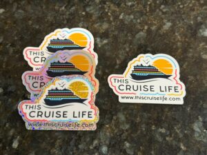 This Cruise Life Magnet and Sticker Set