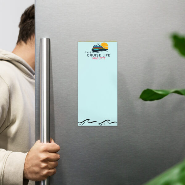 This Cruise Life Groupie Magnetic Notepad