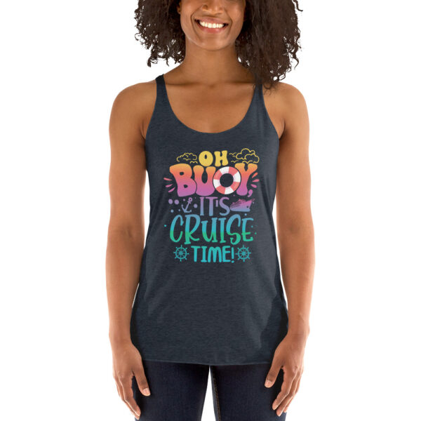 Women's Racerback Tank - Oh Buoy! - Image 3