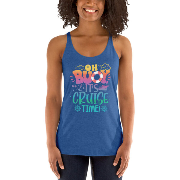 Women's Racerback Tank - Oh Buoy! - Image 5