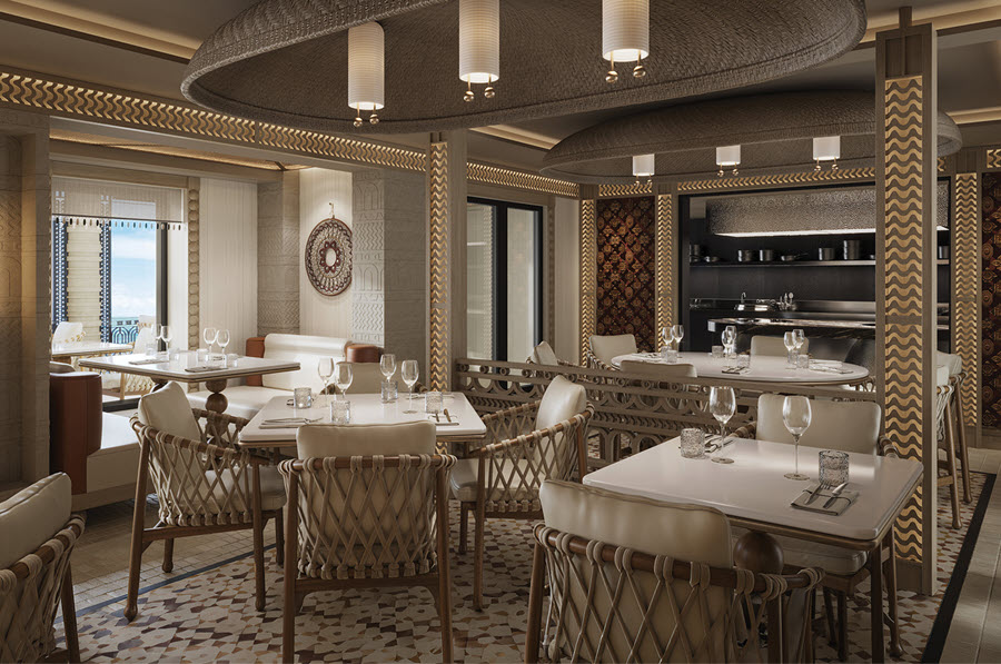 Rendering of Tamara restaurant